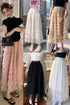 Mesh Frill Layer Tulle Skirts